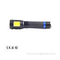 Aluminum Led Tactical Flashlight with COB floor light